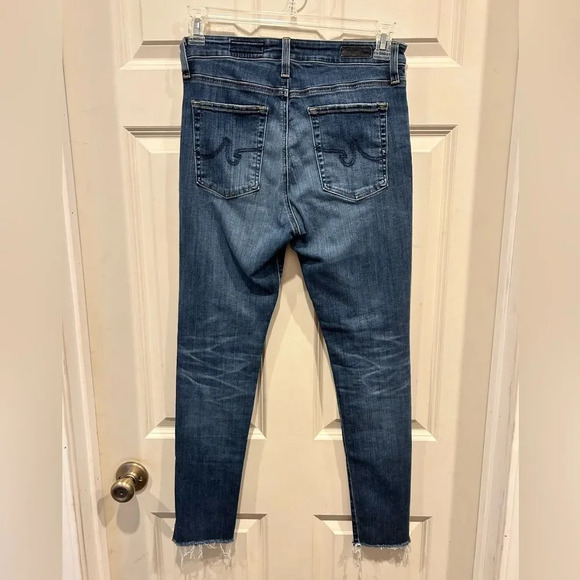 AG Farrah High Rise Skinny Ankle Side Slits size 30 - Picture 7 of 10